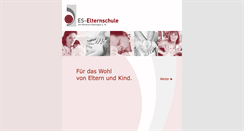 Desktop Screenshot of es-elternschule.de