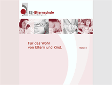Tablet Screenshot of es-elternschule.de